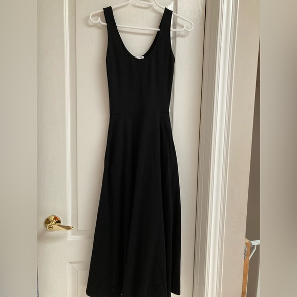 Leith Fit & Flare Midi Dress size XS - black - Picture 3 of 6